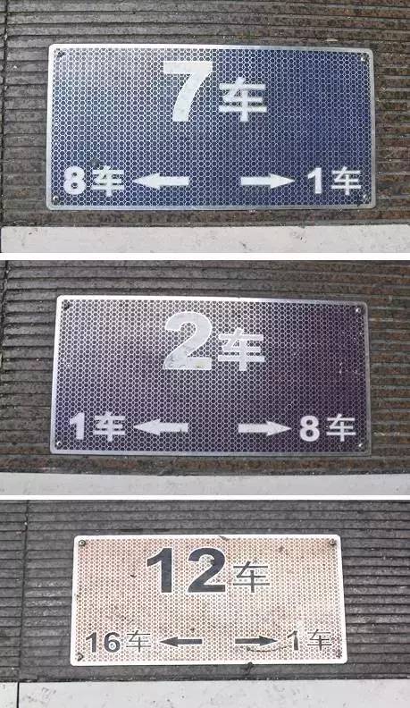 坐高鐵時,腳底下這些“地標”你能分清楚嗎?